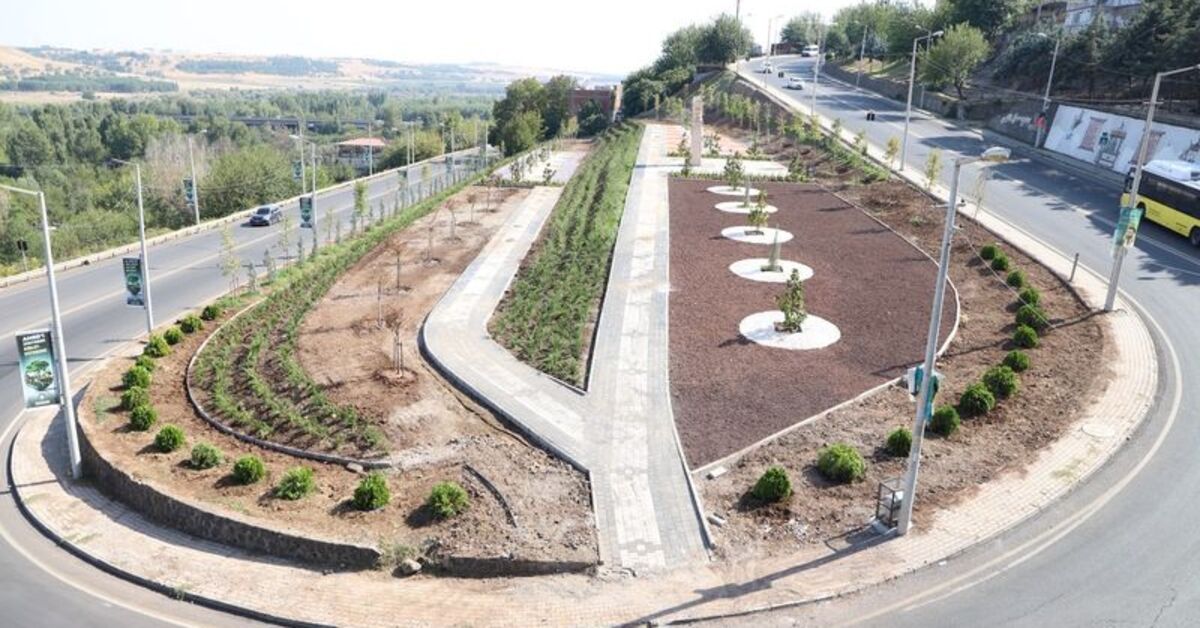 Diyarbakır Büyükşehir, Fiskaya’da peyzaj çalışmalarını tamamladı