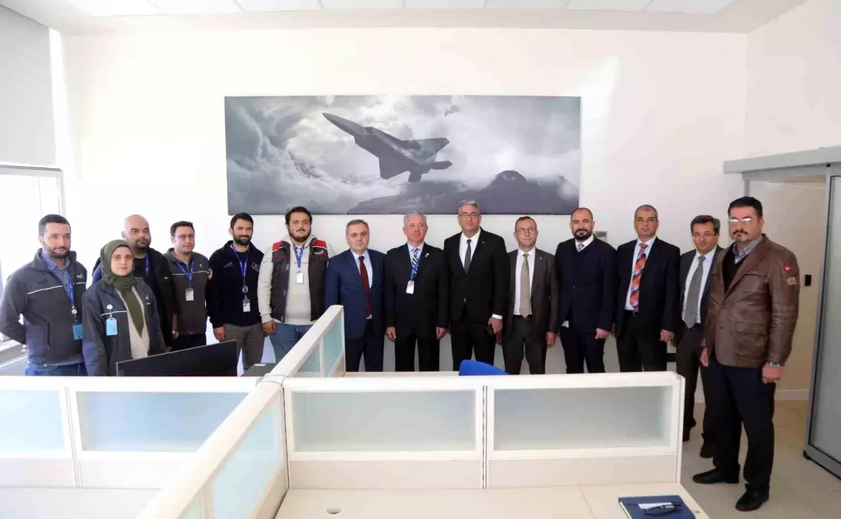 Rektör Prof. Dr. Altun’dan TUSAŞ’a geçmiş olsun ziyareti