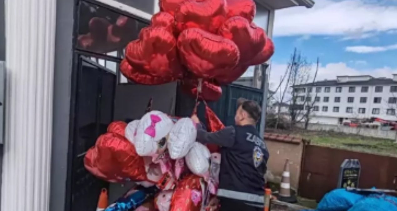 Düzce’de uçan balonlara kimyasal madde konulduğu ortaya çıktı