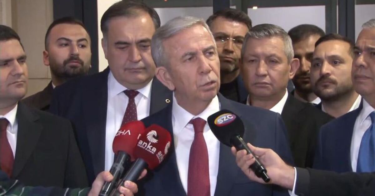 ABB Başkanı Mansur Yavaş: Hakkımda herhangi bir soruşturma yok